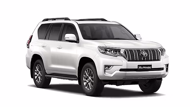 Toyota Prado SUV available for rental